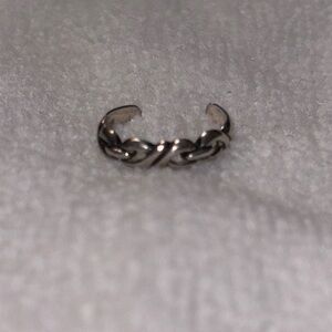 Sterling Silver Toe Ring Adjustable